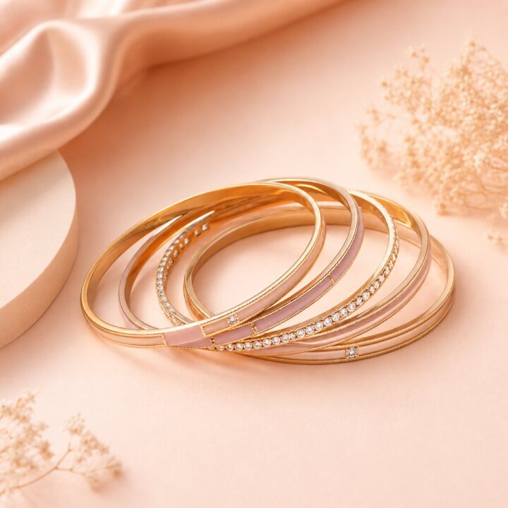 Saanvi Wedding Red & Gold Set